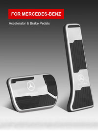 Mercedes-Benz Signature Pedal Covers – Anti-Slip Accelerator & Brake Set