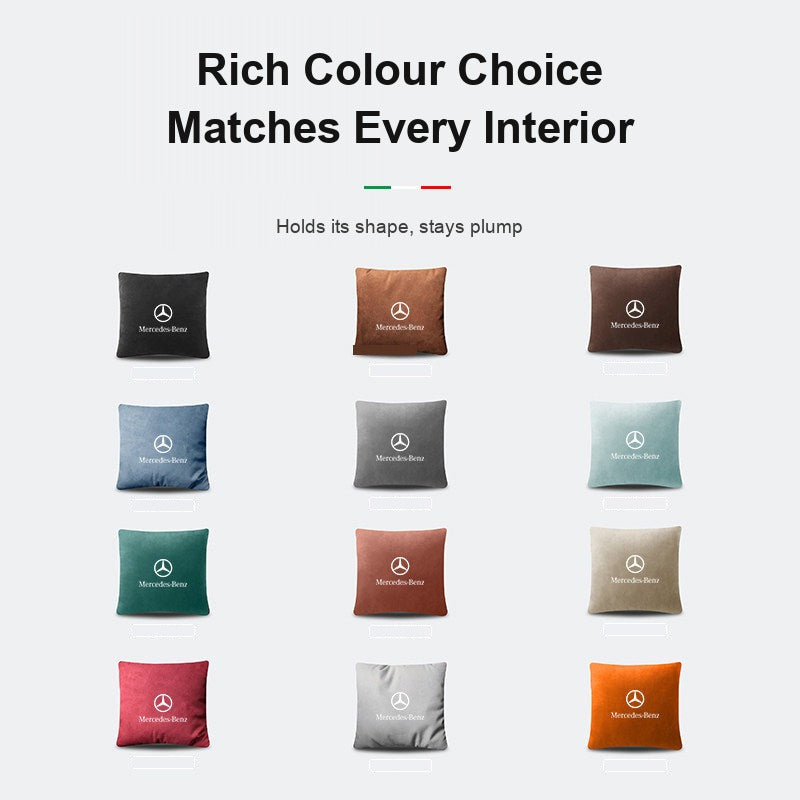Mercedes-Benz pillow quilt