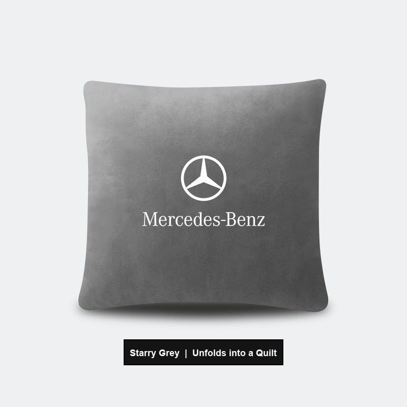 Mercedes-Benz 2-in-1 pillow quilt Starry Grey