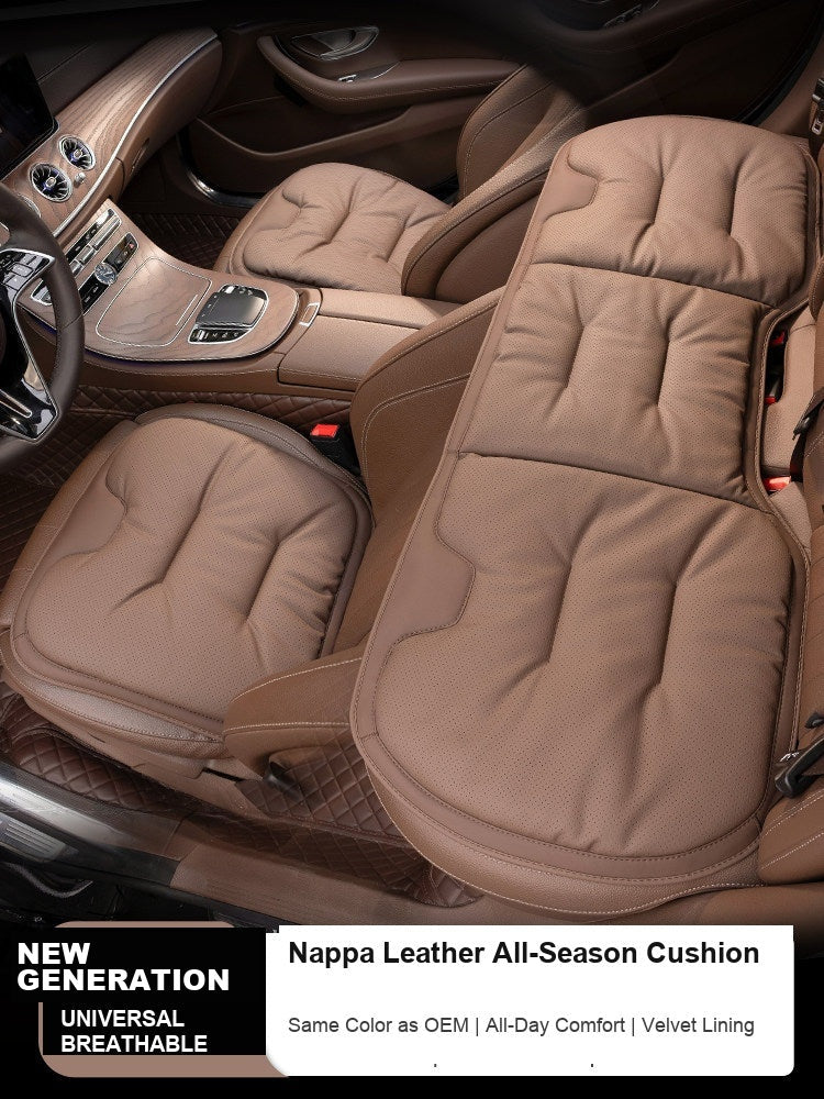Mercedes-Benz Nappa Leather Seat Cushion - All Season Universal Fit