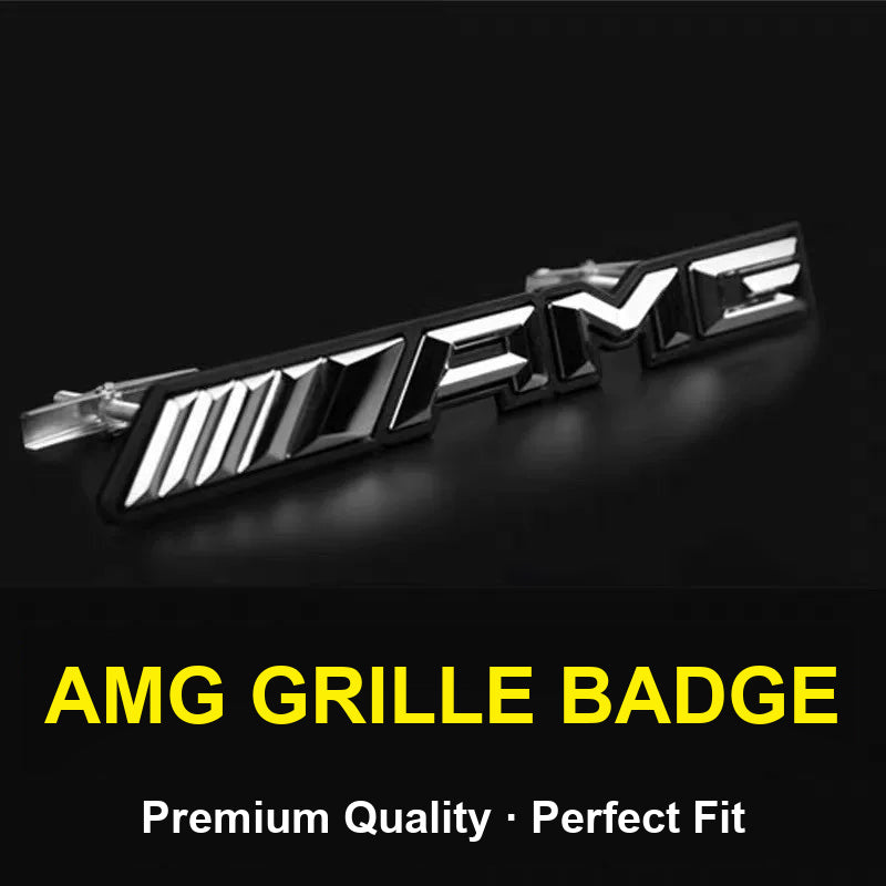 Mercedes-Benz AMG front grille badge