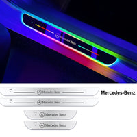 Signature Illuminated Door Sill Plates – Wireless Magnetic LED Welcome Lights in 7 Colours