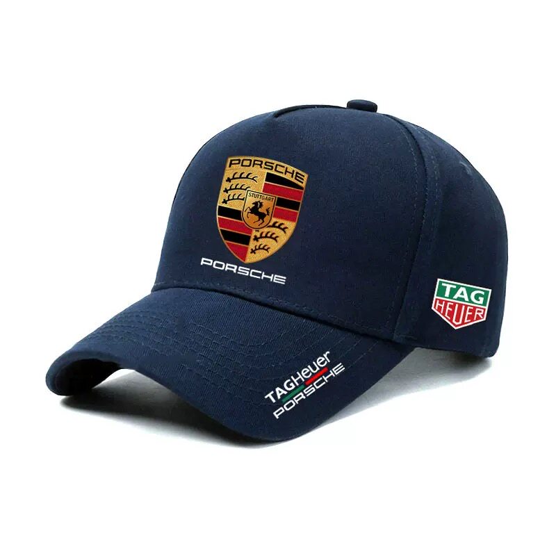 Porsche logo baseball cap - Navy Blue