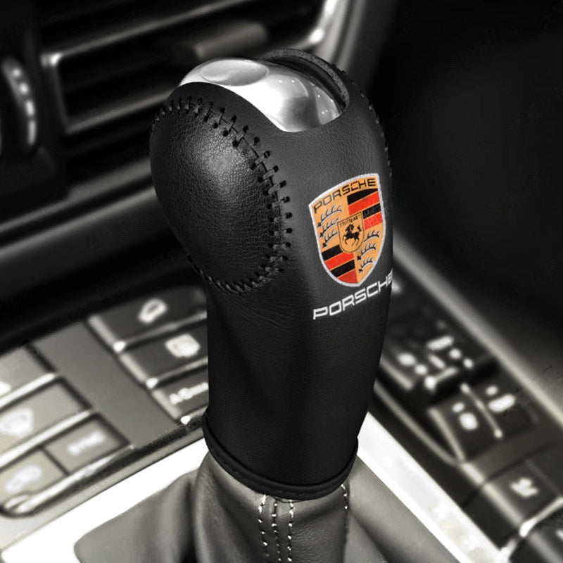 Porsche gear knob cover – black
