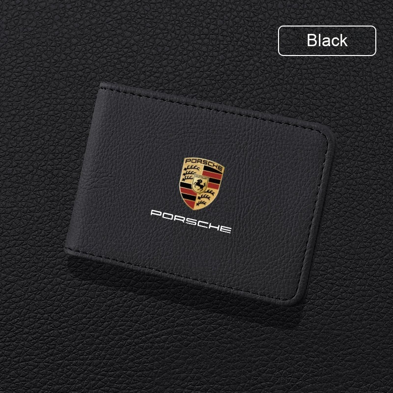Porsche license holder - Black