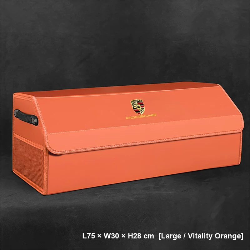 Porsche trunk storage box Large Vitality Orange