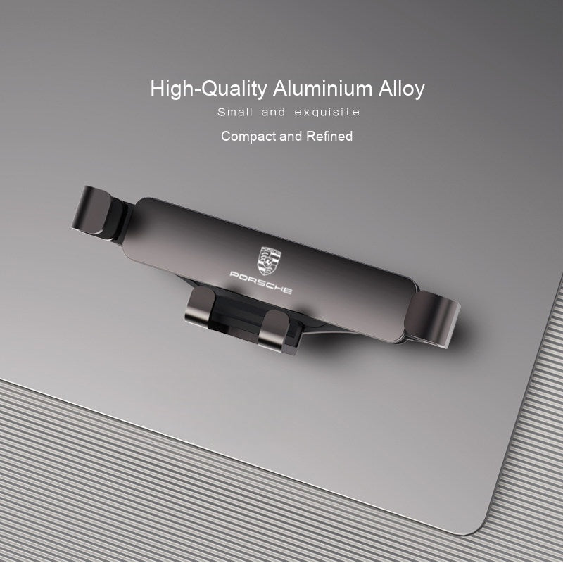 Porsche phone holder in high-quality aluminium alloy