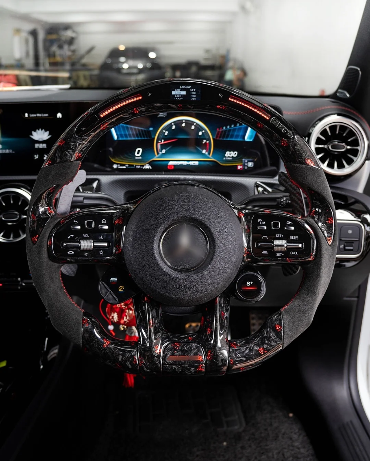 Customized Led Steering Wheel For Mercedes Benz